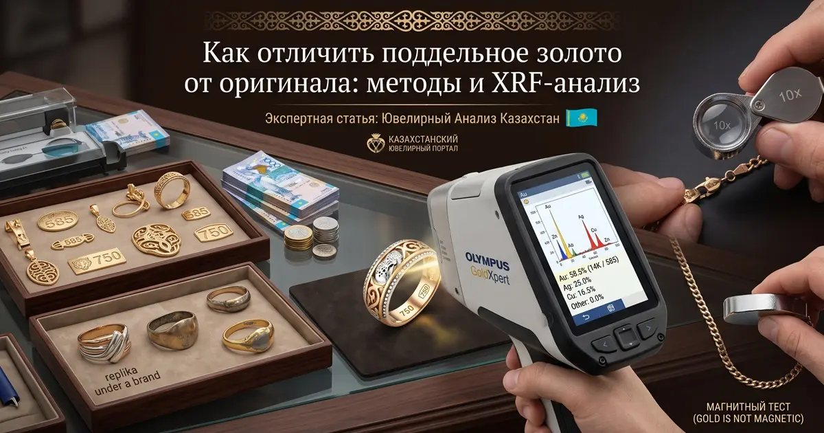 Как отличить поддельное золото от оригинала: методы и XRF-анализ